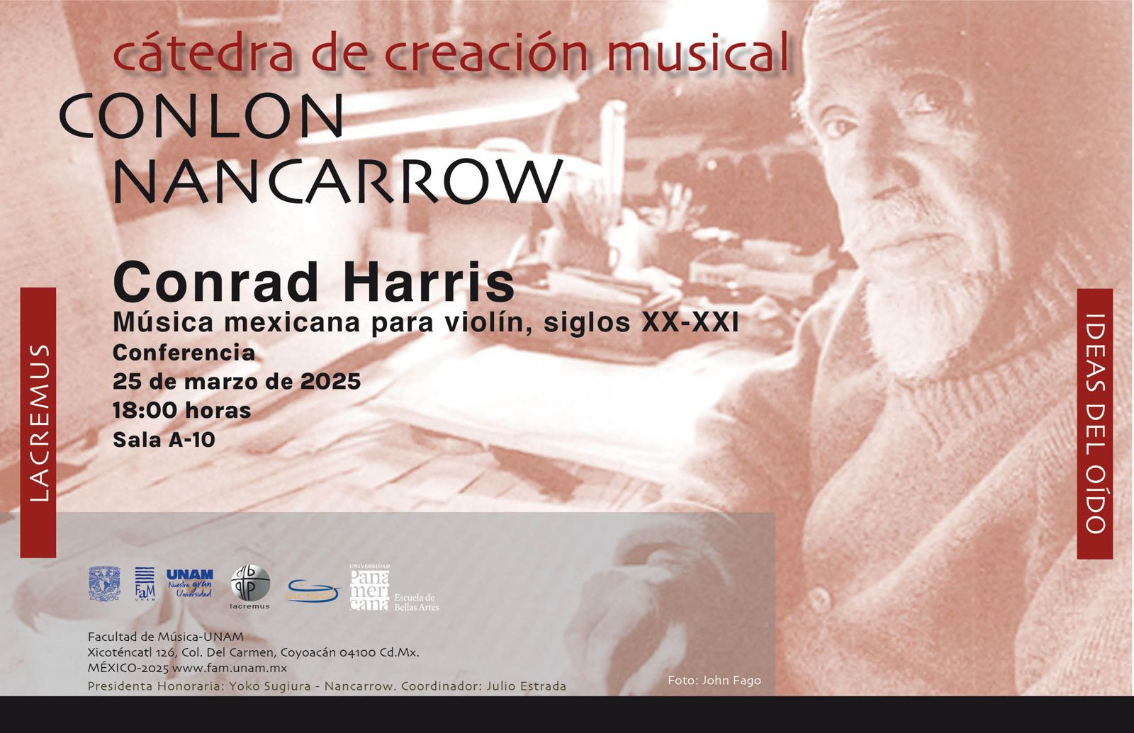 Cátedra Nancarrow: Conrad Harris